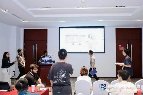 Students presenting at the 2026 GFSSM final